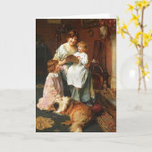 Moeders verhaaltje voor het slapengaan voor moeder kaart (Gele Bloem)