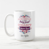 Moeders verouderen niet, ze verzamelen alleen maar koffiemok (Links)