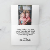 MOEDERS voor moeder kersenbloesem minimalistisch a Kaart (Binnen)