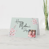 MOEDERS voor moeder kersenbloesem minimalistisch a Kaart (Voorkant)