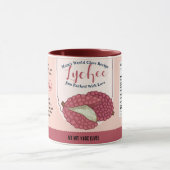 Moeder's wereldklasse lychee-liefdesjam mok (Midden)