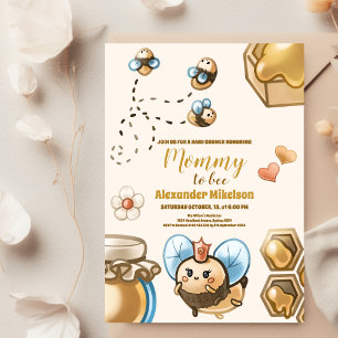 Moeders worden baby shower kaart