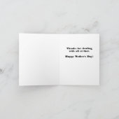 Moeders Zeggen Kaart (Binnen)