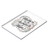 Moeders Zijn De Architecten Van Hoop Notitieboek (Linkerzijde)