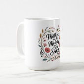 Moeders Zijn De Melodie Van Liefdesliedjes Koffiemok (Voorkant links)