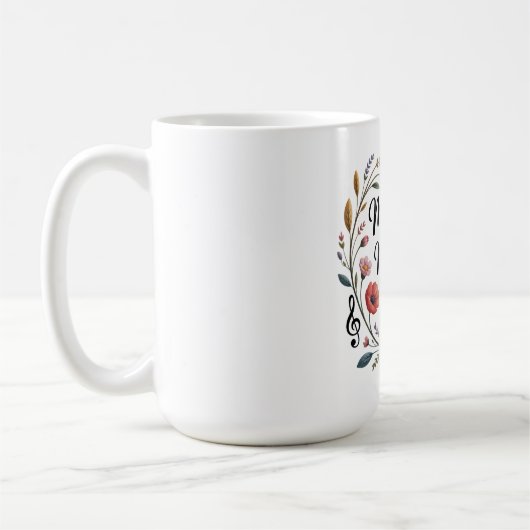Moeders Zijn De Melodie Van Liefdesliedjes Koffiemok (Links)
