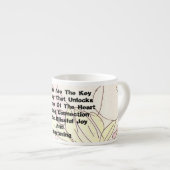 Moeders zijn de sleutel espresso kop (Voorkant rechts)