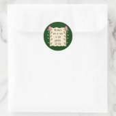 Moeders zijn een Roos Ronde Sticker (Tas)
