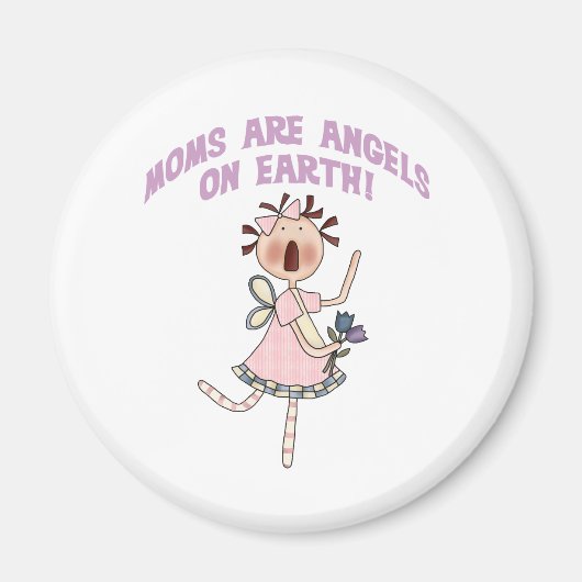 Moeders zijn engelen op aarde magneet (Voorkant)