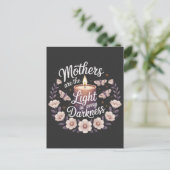 Moeders Zijn Het Licht In Elke Duisternis Feestdagenkaart (Staand voorkant)