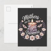 Moeders Zijn Het Licht In Elke Duisternis Feestdagenkaart (Voorkant / Achterkant)