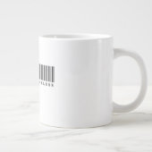 Moeders zijn onbetaalbaar barcode ontwerp grote koffiekop (Rechts)
