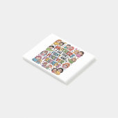 Moeders zijn onze eerste en voor altijd vrienden post-it® notes (Schuin)