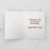 Moeders zoals jij zijn kostbaar en zeldzaam Moeder Kaart (Binnen)