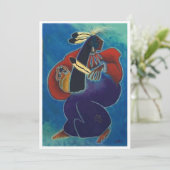 Moeders Zon Wenskaart Kaart (Staand voorkant)