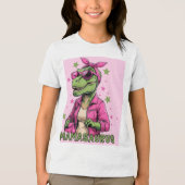 Moedersaurus Tri-Blend shirt (Voorkant)