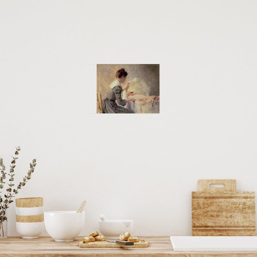 Moederschap, 1898 poster (Keuken)