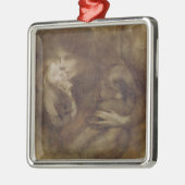 Moederschap 2 metalen ornament (Links)