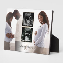 Moederschap 4 foto's Bekledingsmonogram Initiaal