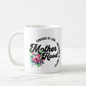 Moederschap aangedreven door liefde koffiemok (Links)