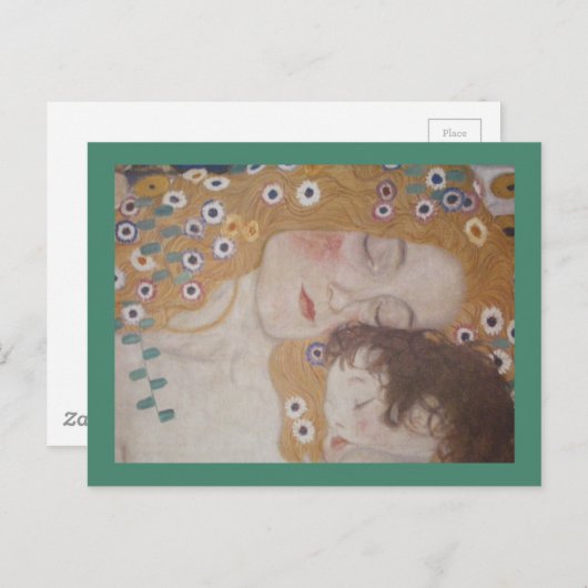 Moederschap Briefkaart (Voorkant / Achterkant)