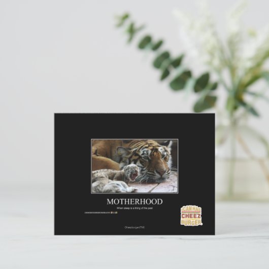 Moederschap Briefkaart (Staand voorkant)