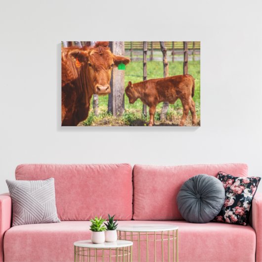 Moederschap Canvas Afdruk (Insitu (Woonkamer))