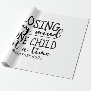 Moederschap één kind per keer cadeaupapier