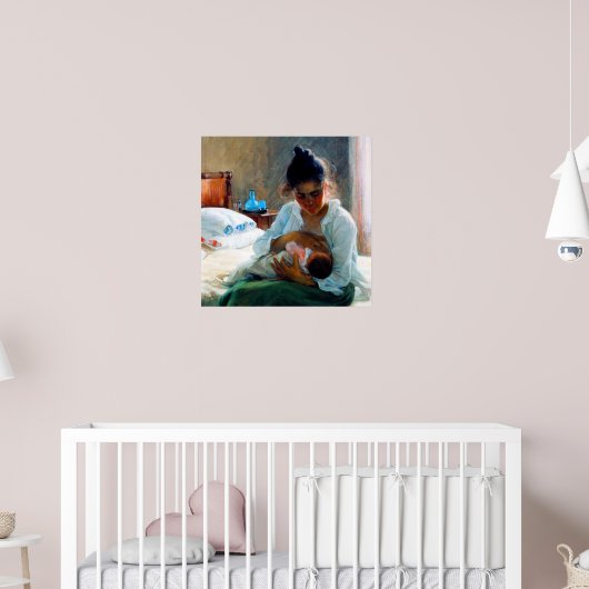 Moederschap Elin Danielson-Gambogi 1893 Poster (Kinderkamer 2)