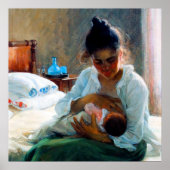 Moederschap Elin Danielson-Gambogi 1893 Poster (Voorkant)