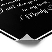 Moederschap Foto prachtig zwangere moeder citaat Poster (Hoek)