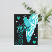 Moederschap: Giraffes Briefkaart (Staand voorkant)