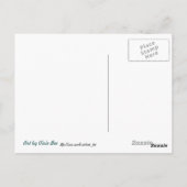 Moederschap: Giraffes Briefkaart (Achterkant)