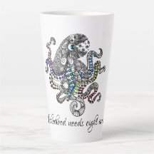 Moederschap heeft acht artsy octopus nodig