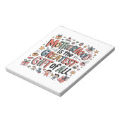 Moederschap is de grootste gave van allemaal notitieblok (Linkerzijde)