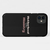 Moederschap is mijn bediening Moeder Moederdag Case-Mate iPhone Case (Achterkant (horizontaal))