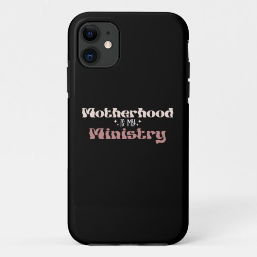 Moederschap is mijn roeping Moeder Moederdag Case-Mate iPhone Case (Achterkant)