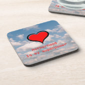 Moederschap is mijn Superpower op een Bier Onderzetter (Linkerzijde)