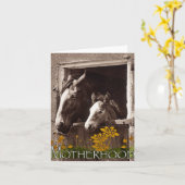 Moederschap Kaart (Gele Bloem)