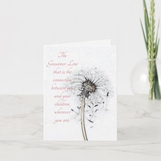 Moederschap Kaart (Voorkant)