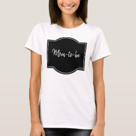 Moederschap Lange hoes T-Shirt - Mam om te worden