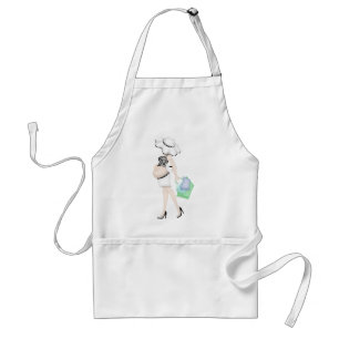 Moederschap - Mama - geweldig cadeau-Baby shower Standaard Schort