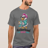Moederschap Mama Moederdag Moeder de Gans T-shirt (Voorkant)