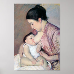 Moederschap, Mary Cassatt Poster