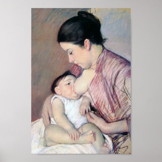 Moederschap, Mary Cassatt Poster (Voorkant)