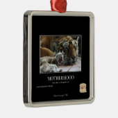 Moederschap Metalen Ornament (Rechts)