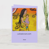 Moederschap Originele Kunst Moederdag Kaart (Achterkant)