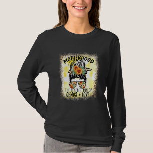 Moederschap Perfecte Mix Warrige Knot Bloem Bleek T-shirt