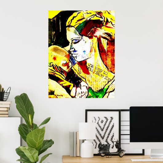 Moederschap Poster (Thuiskantoor)