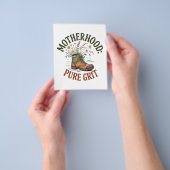 Moederschap: Pure Kracht Flyer (Hand)